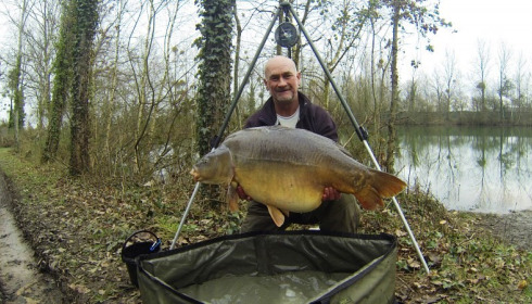 A 48 lb 8 oz carp from Old Oaks, Stephen Knight, Feb 2014