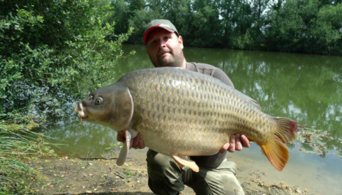 A 35 lb 3 oz carp from Old Oaks, Andrew Willett
