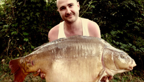 A 46 lb carp from Old Oaks, Chris Hayward