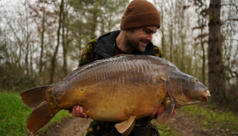 A 46 lb carp from Old Oaks, James Armstrong, Feb 2023