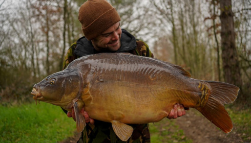 A 46 lb carp from Old Oaks, James Armstrong, Feb 2023
