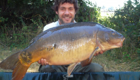 A 36 lb 1 oz carp from Old Oaks, Luke Sellers, Aug 2013