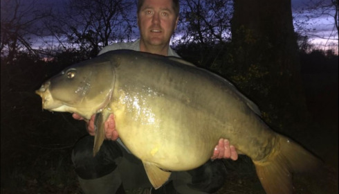A 47 lb carp from Old Oaks, Dave Farman, Mar 2019