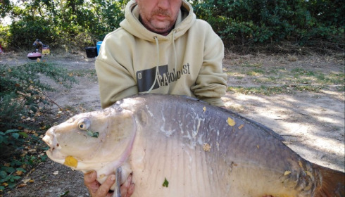 A 51 lb 12 oz carp from Old Oaks, David Glover, Sep 2019