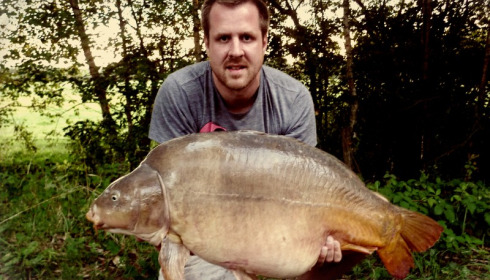 A 38 lb carp from Old Oaks, Matthew Tibbles, Aug 2014
