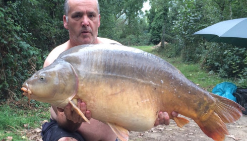 A 48 lb carp from Old Oaks, David King, Sep 2015