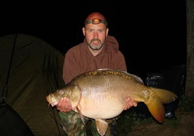 A 31 lb carp from Old Oaks, May 2007