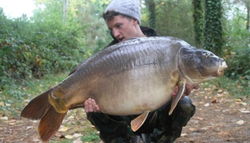 A 45 lb 8 oz carp from Old Oaks, Stuart Lemon, Oct 2014
