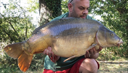 A carp from Old Oaks, Tuplin Party, Sep 2018