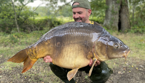 A 50 lb 4 oz carp from Old Oaks, Michael Parkes, Oct 2021
