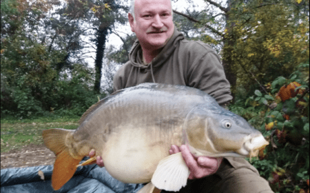 A 43 lb 4 oz carp from Old Oaks, Neil Marshall, Nov 2018