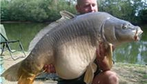 A 51 lb 2 oz carp from Old Oaks, Andy, Sep 2011