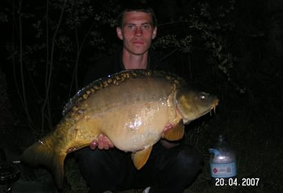 A 26 lb carp from Old Oaks, Apr 2007