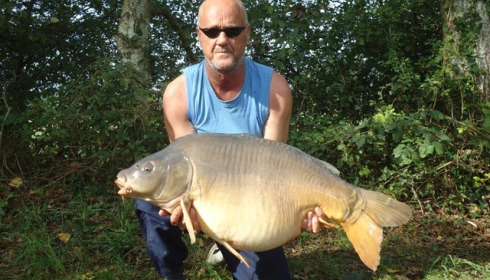A 50 lb 1 oz carp from Old Oaks, Glen, Sep 2011