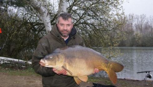 A carp from Old Oaks, Mr Neales & Mr Markham, Mar 2011
