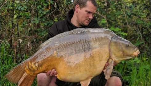 A 53 lb 8 oz carp from Old Oaks, Apr 2019