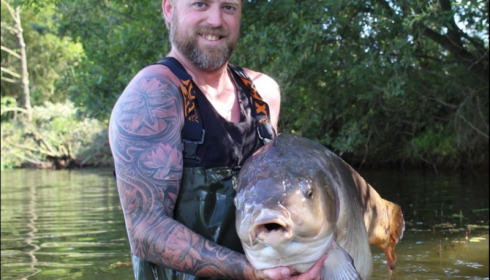 A carp from Old Oaks, Mark Gilbert, Jul 2019