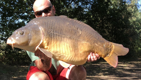 A carp from Old Oaks, Tuplin Party, Sep 2018