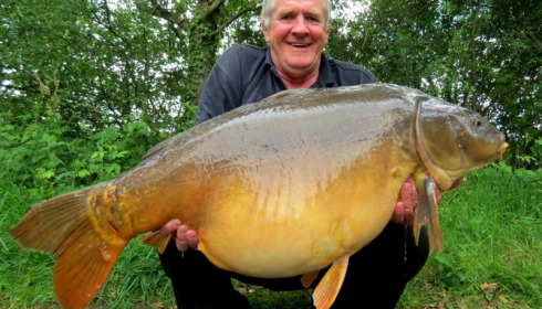 A 46 lb carp from Old Oaks, Bryan Baker, May 2014