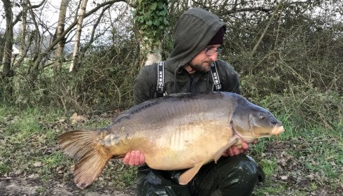 A 56 lb fish from Old Oaks, New pb, Mar 2022