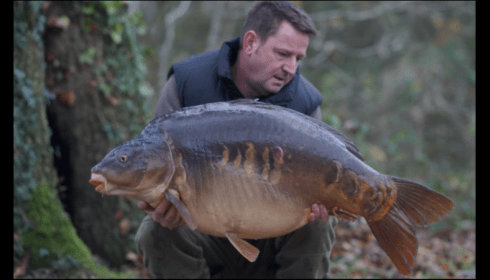 A 56 lb 2 oz carp from Old Oaks, Dec 2018