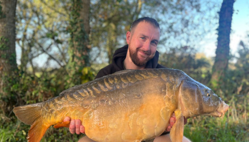 A 25 lb carp from Old Oaks, Dell, Oct 2022
