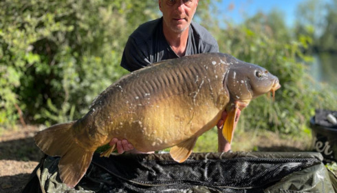 A 49 lb 12 oz carp from Old Oaks, Biagio Scialo, Jun 2022