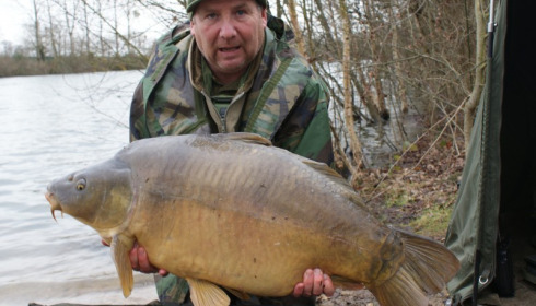 A carp from Old Oaks, Eddie Faulkner, Feb 2014