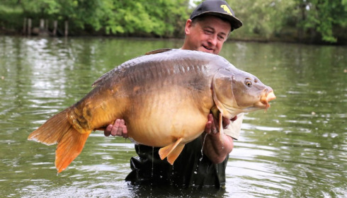 A 48 lb carp from Old Oaks, David Dyson, May 2017