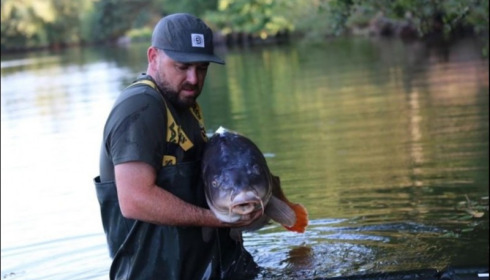 A 48 lb carp from Old Oaks, Aug 2019