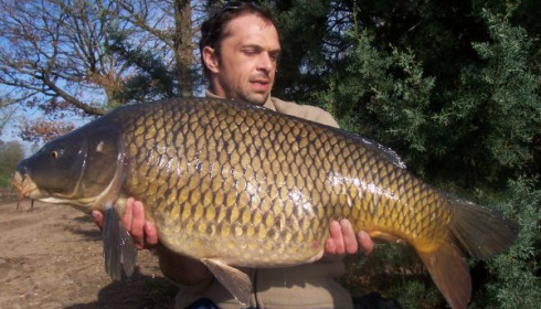 A 33 lb 10 oz carp from Old Oaks, Apr 2006