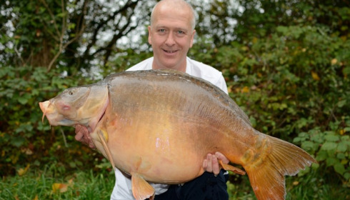 A 50 lb 8 oz carp from Old Oaks, Rick, Oct 2014