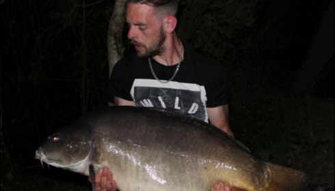 A 52 lb 10 oz carp from Old Oaks, Kieron Blake, May 2018