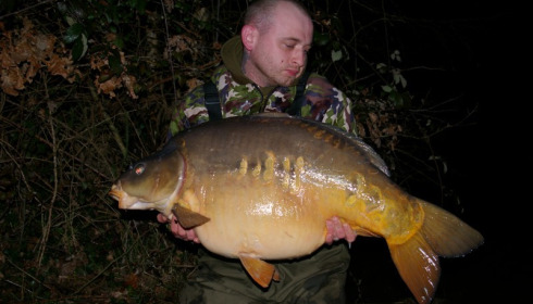 A 49 lb carp from Old Oaks, Kevin Lee Mellor, Mar 2013