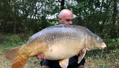 A carp from Old Oaks, Tuplin Party, Sep 2018