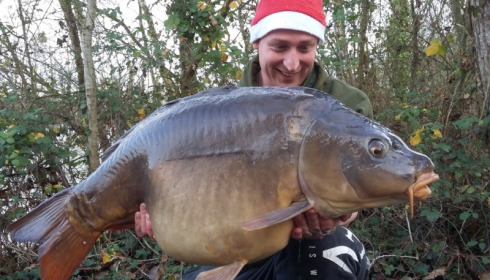 A 46 lb 12 oz carp from Old Oaks, David Wellard, Dec 2015