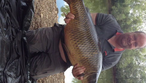 A 52 lb carp from Old Oaks, Sean Lackenby, Aug 2015