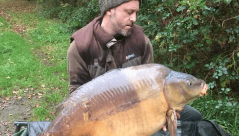 A 59 lb 14 oz carp from Old Oaks, Russ Bonshor, Oct 2017