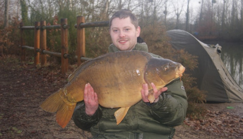 A 34 lb 14 oz carp from Old Oaks, R Barnes, Mar 2012