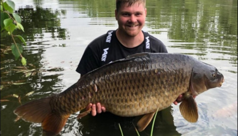 A 40 lb 1 oz carp from Old Oaks, May 2019
