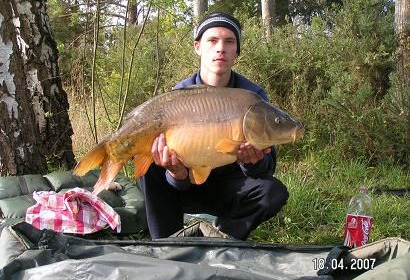 A 32 lb carp from Old Oaks, Apr 2007