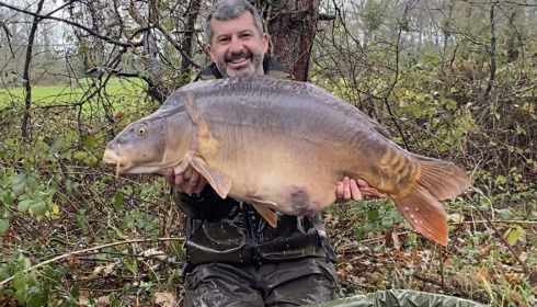 A 53 lb 4 oz fish from Old Oaks, Dec 2022