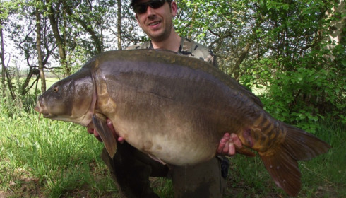 A 50 lb 6 oz carp from Old Oaks, Craig Thomas, Apr 2018