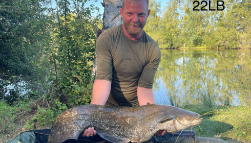 A 22 lb catfish from Old Oaks, Tony Moore, Sep 2021