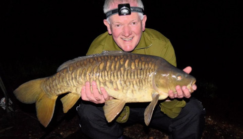 A 20 lb carp from Old Oaks, Stephen J Rhodes, May 2016