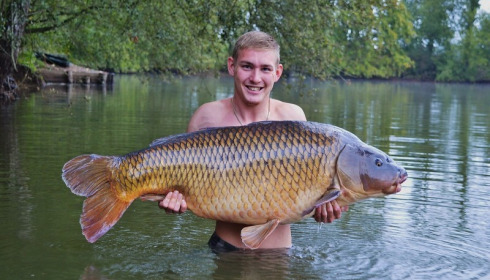 A 60 lb carp from Old Oaks, Gaz, Sep 2015