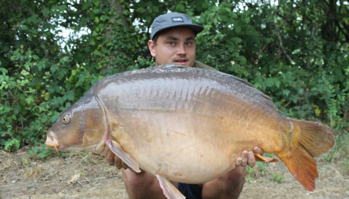 A 51 lb carp from Old Oaks, JayJay Murray, Jul 2017