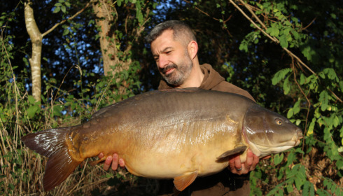 A 44 lb 12 oz fish from Old Oaks, Oct 2022