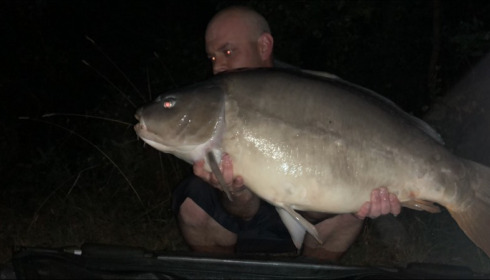 A carp from Old Oaks, Tuplin Party, Sep 2018