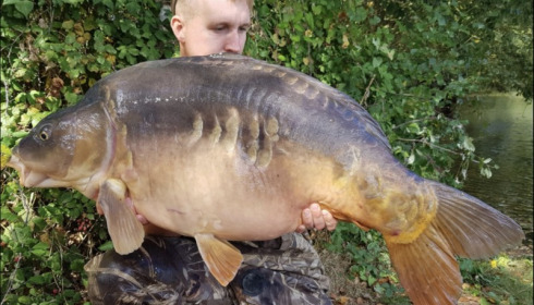 A carp from Old Oaks, Tuplin Party, Sep 2018
